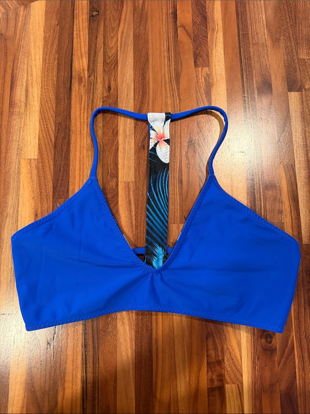 NWOT Savage Reversible Custom Bikini Top "PHOENIX" Top Deep V | Size M